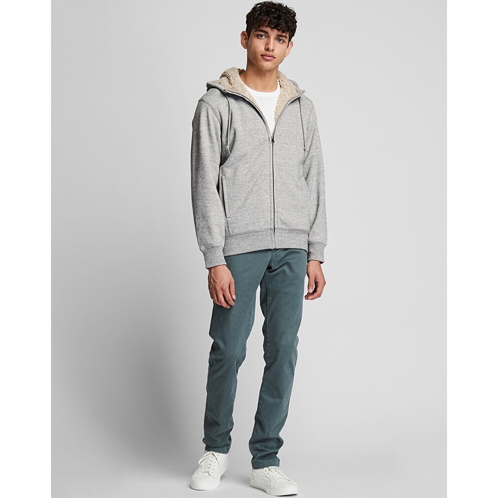 Áo khoác nỉ lông cừu Uniqlo cho nam AK213