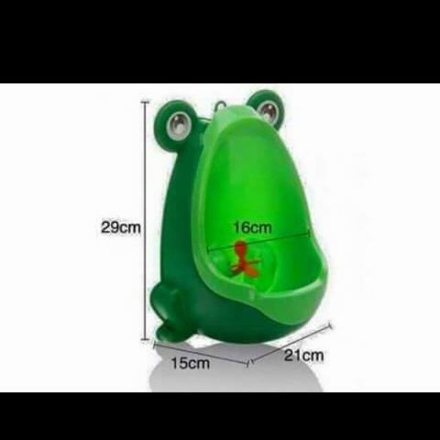 Bô tiểu gắn tường hình ếch cho bé traiBô tiểu gắn tường Colorful (ếch con) dành cho