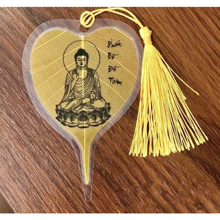 10 Lá Bồ Đề Tâm Phật, Được Chế Tác Từ Lá Bồ Đề Thật, Mang Lại May Mắn Bình An