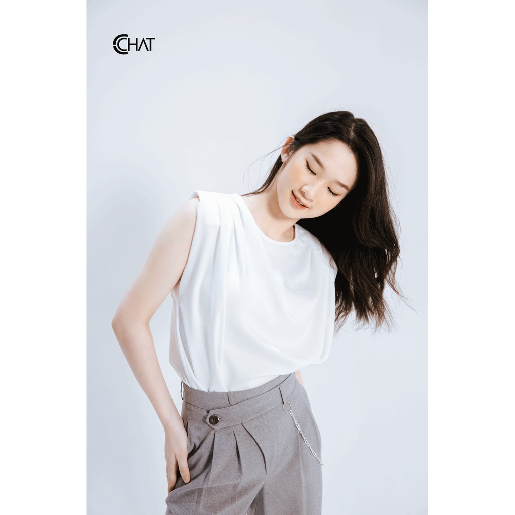 CCHAT Quần baggy cài lệch cá gấu | BigBuy360 - bigbuy360.vn