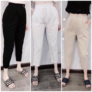 Quần baggy lưng thun sau