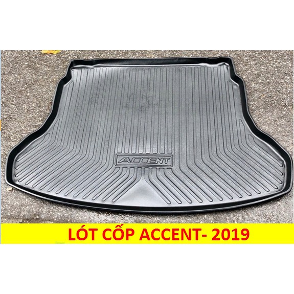 LÓT CỐP NHỰA THEO XE ACCENT 2018, 2019, 2020, 2021, 2022 KẺ HOA VĂN MẪU MỚI RẤT DÀY ĐẸP