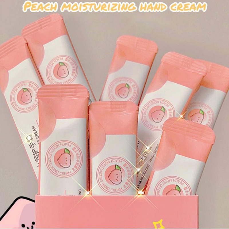 Túi Kem Dưỡng Da Tay Chiết Xuất Đào Dưỡng Ẩm Chống Khô Và Nứt Nẻ Làm Trắng Da yrshop