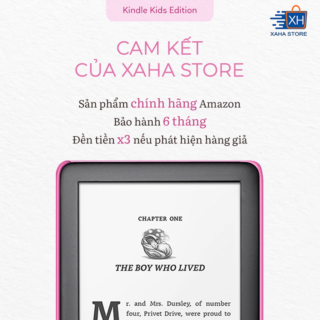 Máy đọc sách Kindle Kids editon 2019 - phiên bản dành cho trẻ em  NEW 100%  Nguyên seal