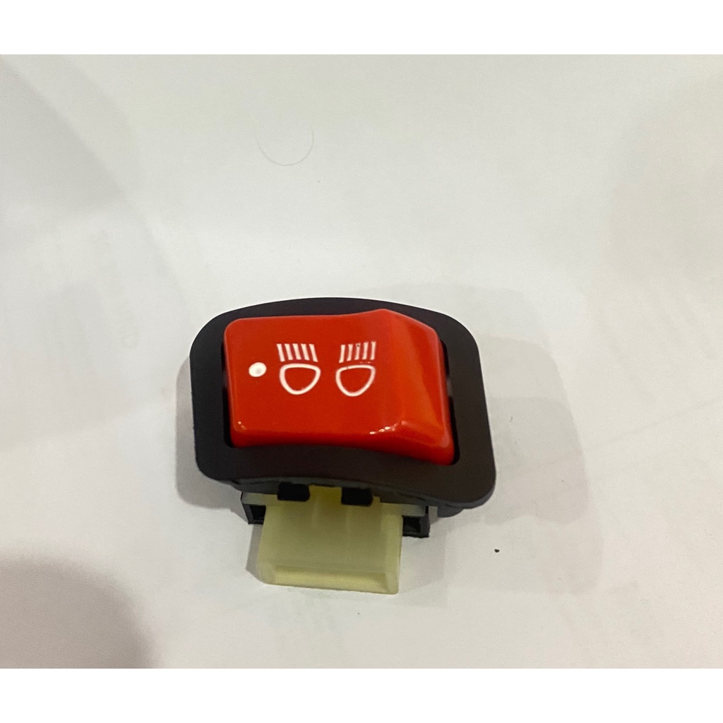 Công Tắc Tắt Đèn Pha Bóng Halogen Xe Wave, Vision Nút Đỏ Nhập Thái Xịn