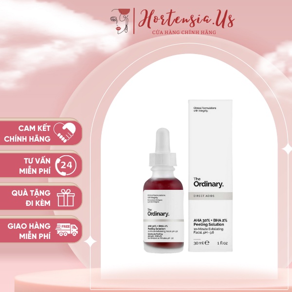 Tinh chất The Ordinary AHA 30% + BHA 2% Peeling Solution