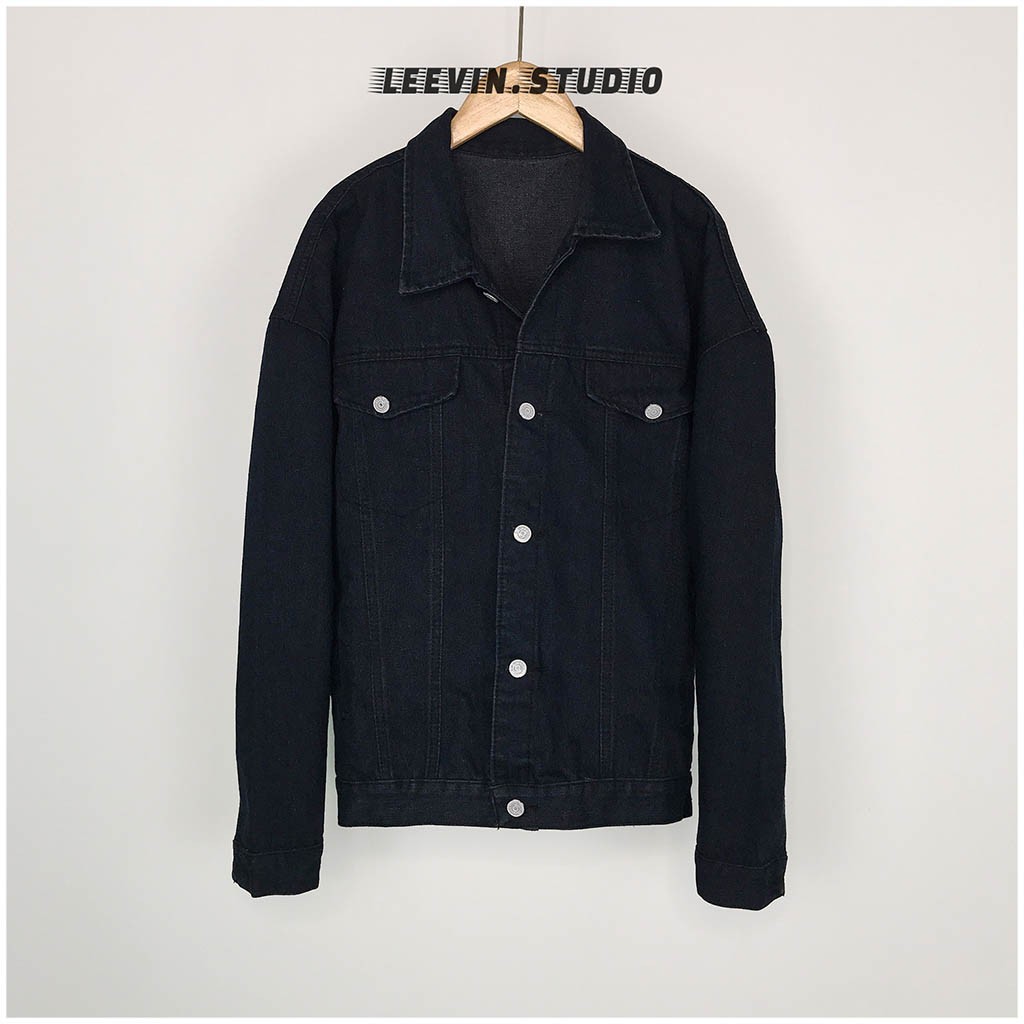 Áo Khoác Jean Unisex Outfits Nam Nữ Form Rộng (Kèm hình thật + Video) - Áo khoác bò Leevin Store | BigBuy360 - bigbuy360.vn