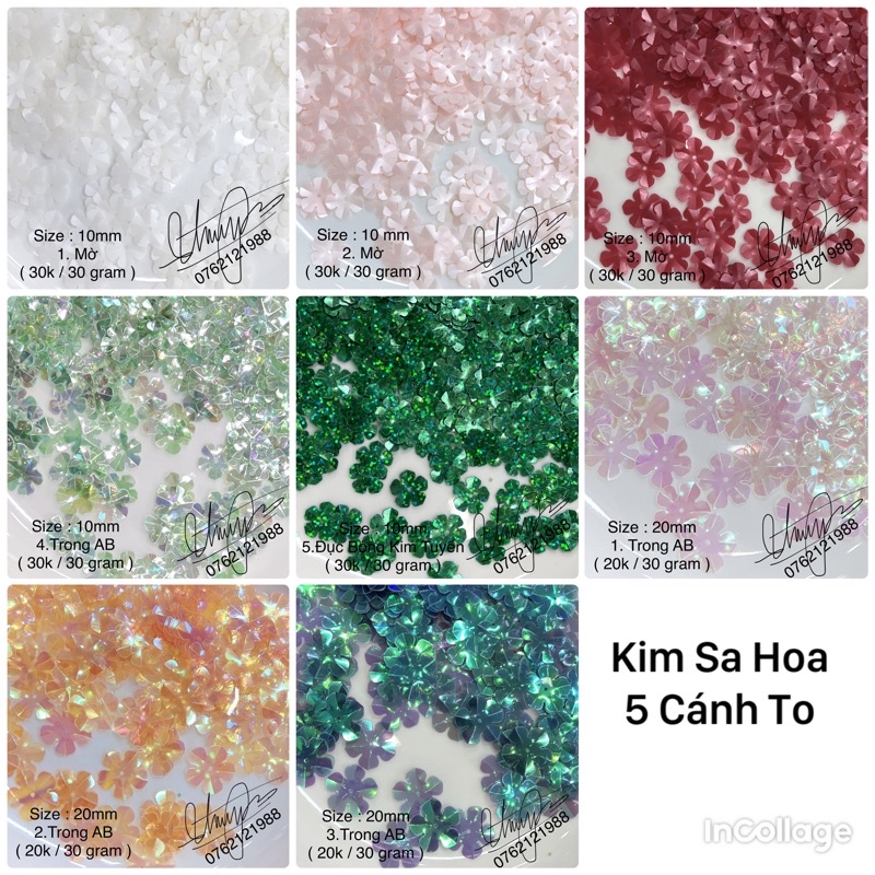 Kim Sa Hoa 5 Cánh To