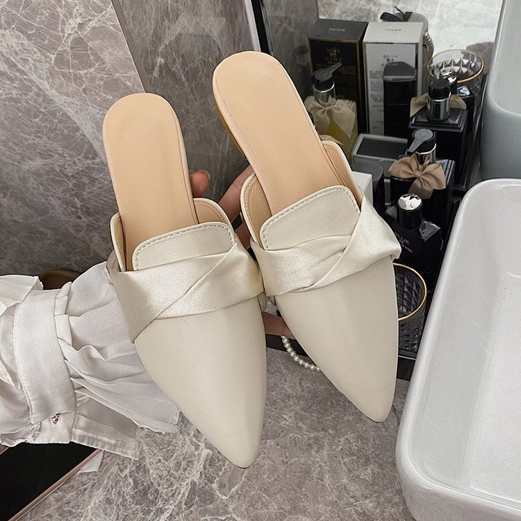 Giày Búp Bê Mũi Nhọn Thời Trang Cho Nữ