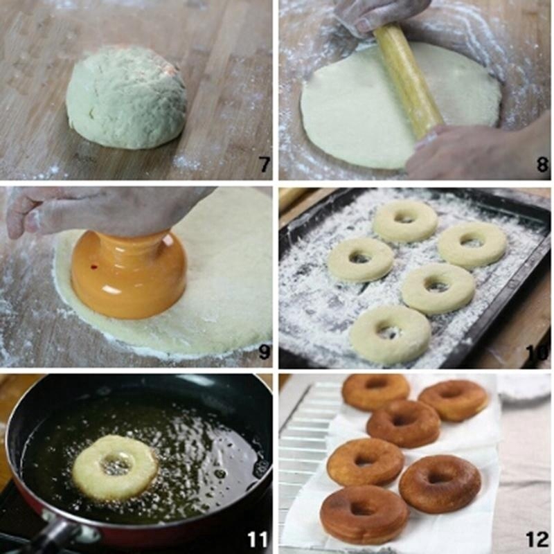 Khuôn Làm Bánh Donut/ Fondant/ Bánh Mì Tráng Miệng