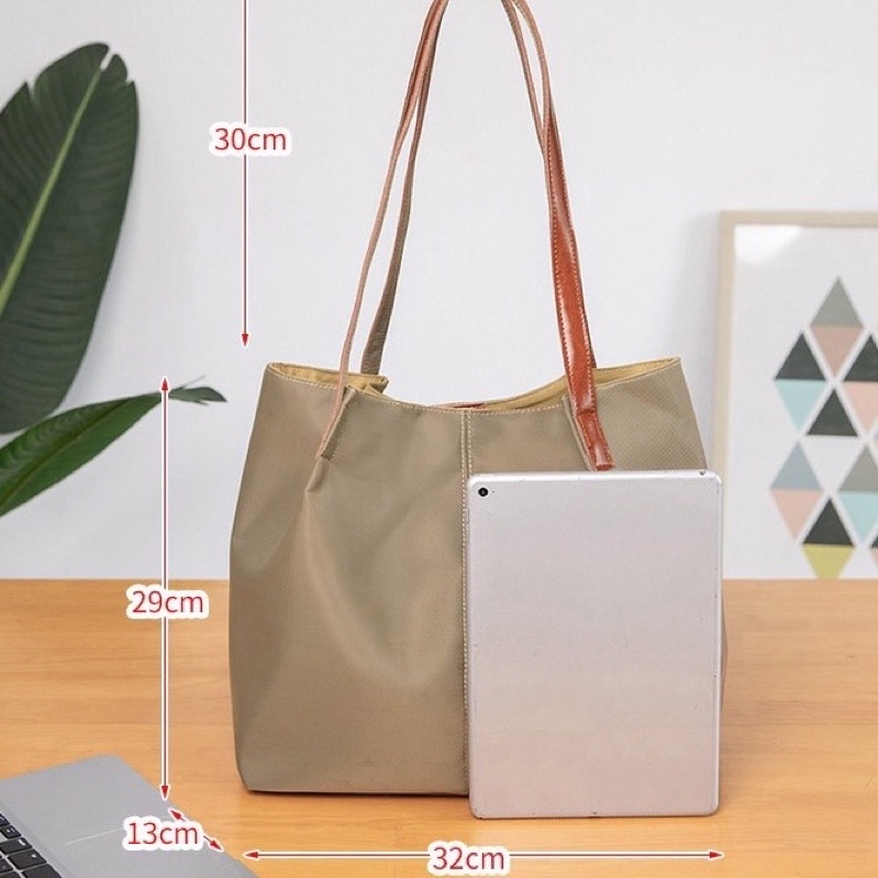 Túi vải chống thấm nước vừa lap 13,14inch có 6 ngăn