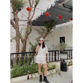 Áo Sơ mi cổ bẻ 2 hàng cúc