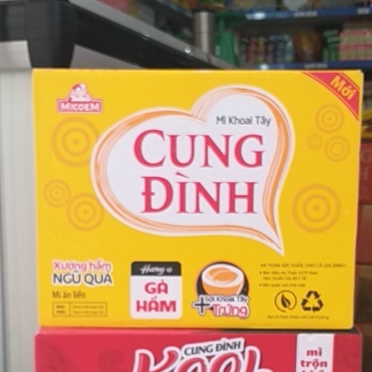 Thùng mì Cung Đình 30 gói