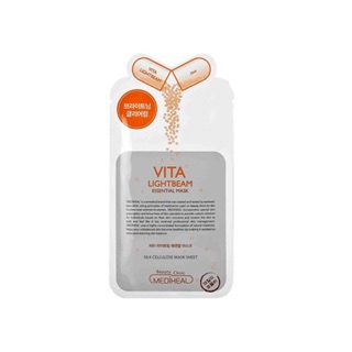 MẶT NẠ MEDIHEAL LIGHTBEAM VITAMIN TRẮNG SÁNG DA