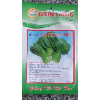 Hạt giống cải thìa  chánh nông 15g ,HSD: mới nhất ,mua 2 gói giảm 2k.