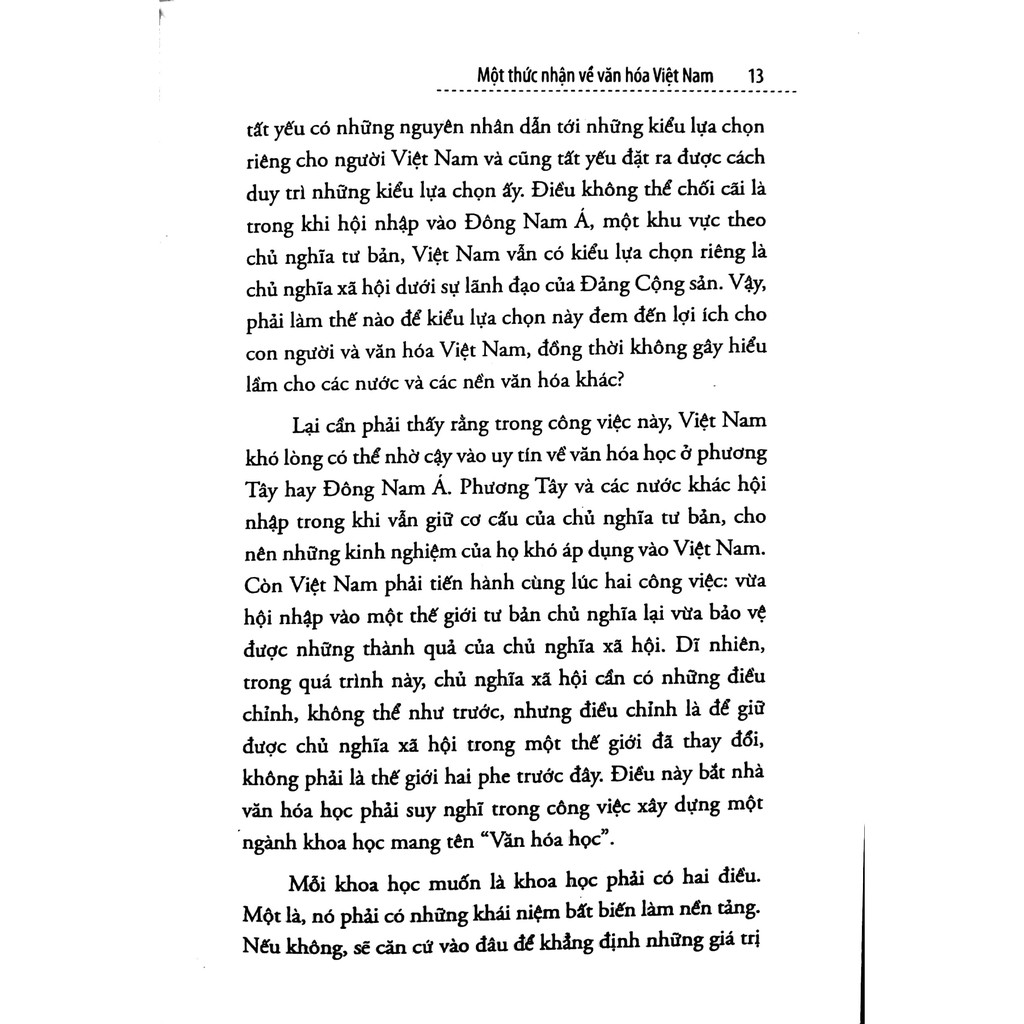 Sách - Một Thức Nhận Về Văn Hóa Việt Nam
