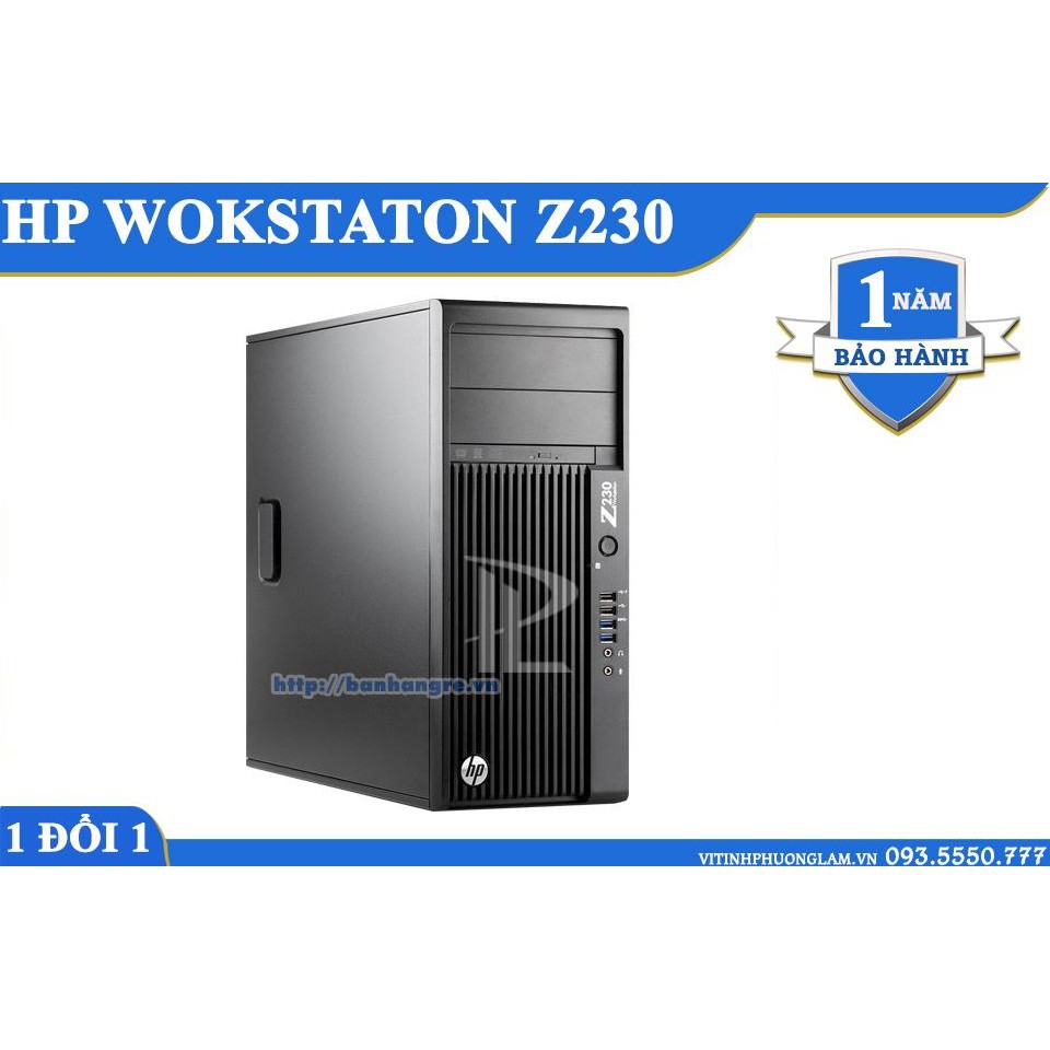 MÁY TRẠM HP WORKSTATION Z230 / NHIỀU CẤU HÌNH TỪ VĂN PHÒNG ĐẾN ĐỒ HỌA CHO KHÁCH LỰA CHỌN