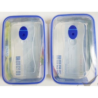 Hộp Happi Lock hình chữ nhật 900ml H410 dùng được cho lò vi sóng