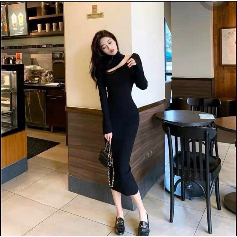 VÁY LEN BODY KHOÉT NGỰC