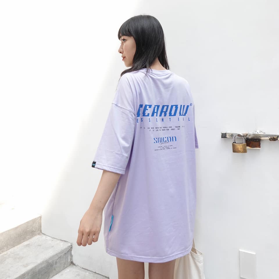 Áo thun nam nữ local brand unisex Fearow SAIGONESE Tee/Màu Tím FW139