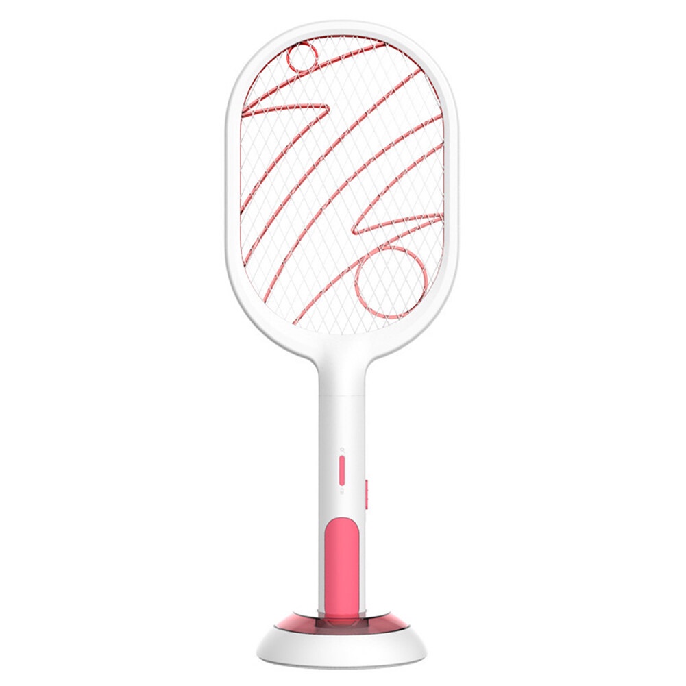 Máy đập muỗi điện, Máy diệt muỗi điện 2 chế độ 1200mAh USB sạc điện Floater Vợt điện [GM-LYMWP]