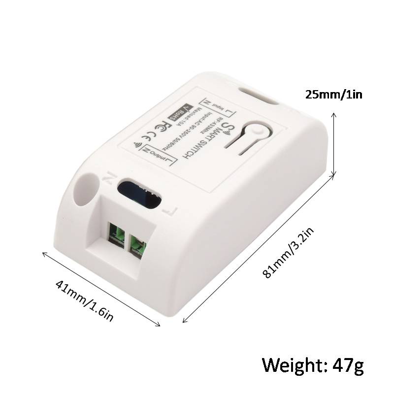Bộ đầu thu kèm công tắc điều khiển từ xa DIESE AC 220V 10A 1CH 433MHz rf cho đèn LED