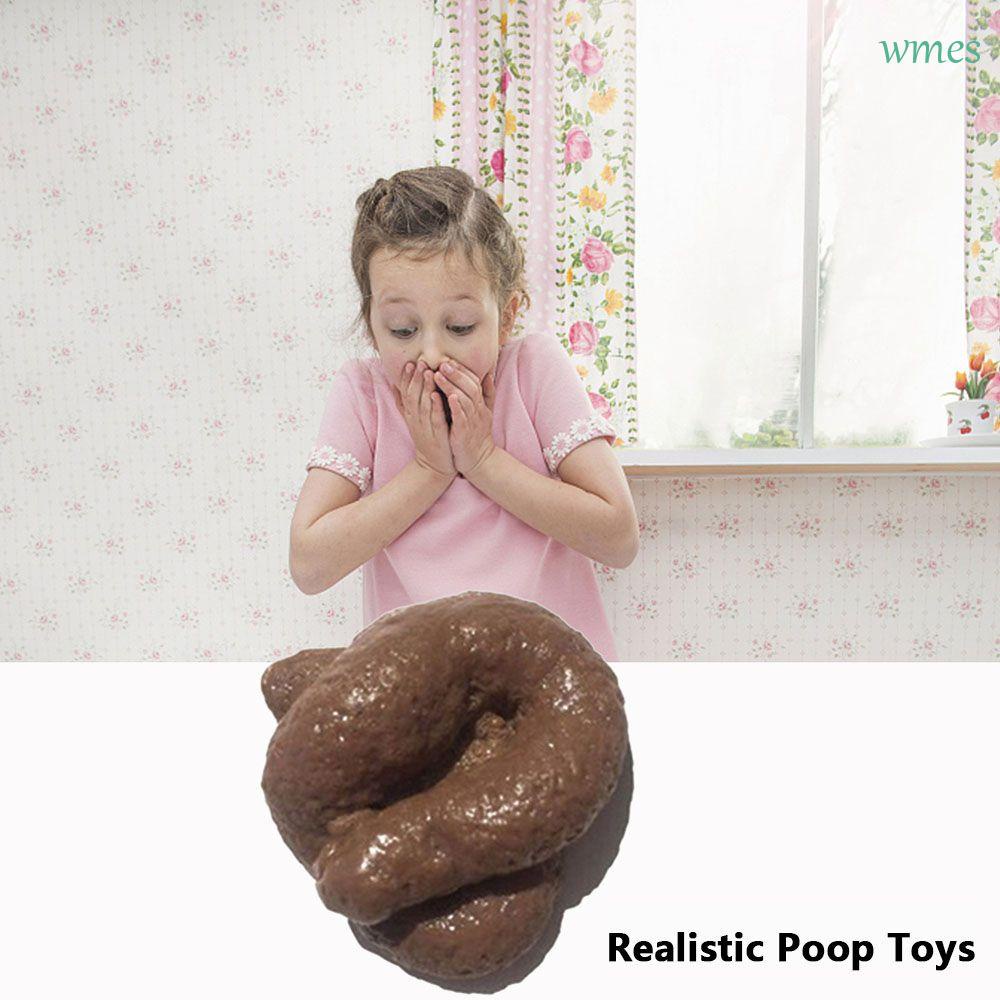 WMES1 High Quality Realistic Shit Toys Funny Fake Poop Realistic Poop Toys Creative Mischief Turd Amazing Funny Toys/Multicolor