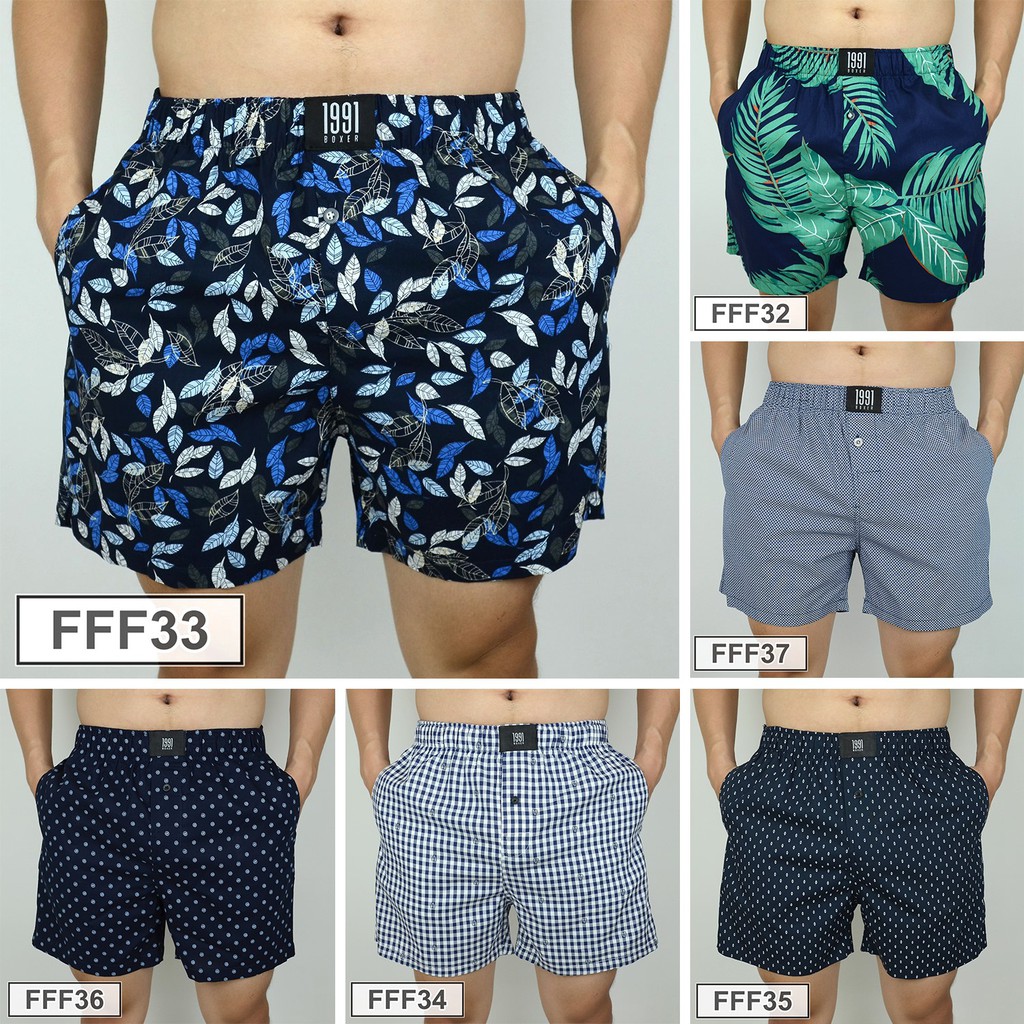 (Cotton Có Túi) - Quần Ngủ 1991 Form 2/3 Đùi Cao Cấp - Nam nữ đều mặc đẹp | BigBuy360 - bigbuy360.vn