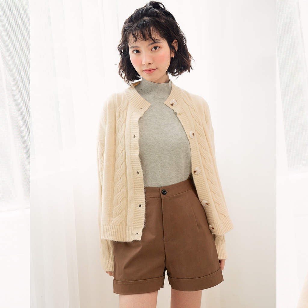 BLEUBIRD Áo khoác len vặn thừng TOFFEE CARDIGAN | BigBuy360 - bigbuy360.vn
