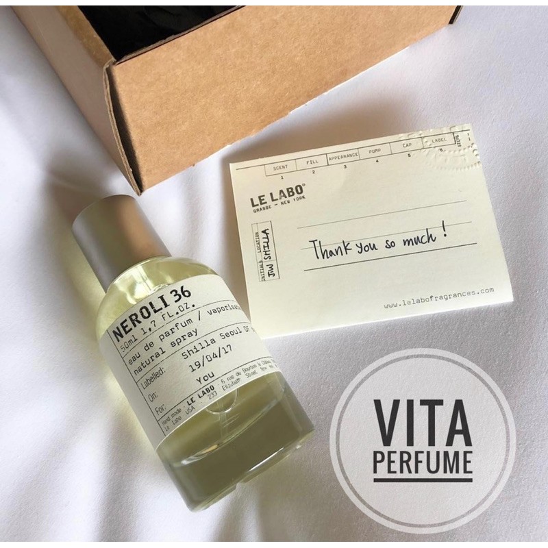 Nước Hoa Niche Neroli 36 Le Labo