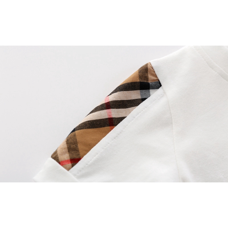 Set đồ liền thân ngắn tay + Mũ + Yếm cho bé trai sơ sinh