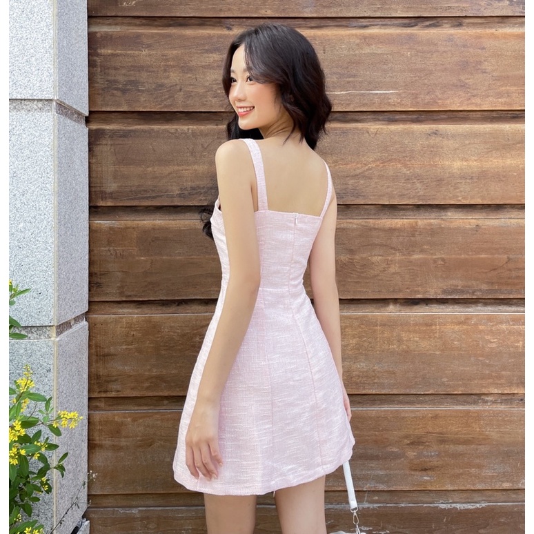 Đầm 2 dây bố Ellyclothing