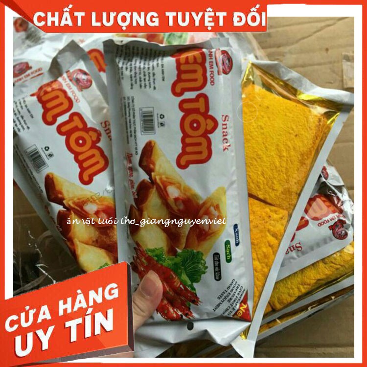 Bịch 30 gói nem tôm siêu ngon vị chua cay
