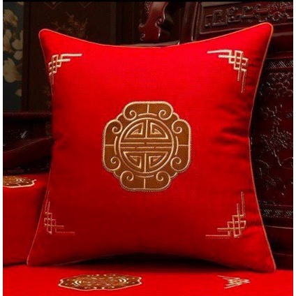 Gối tựa lưng sofa hoàng gia, gối tựa vuông trang trí 45x45cm giá rẻ