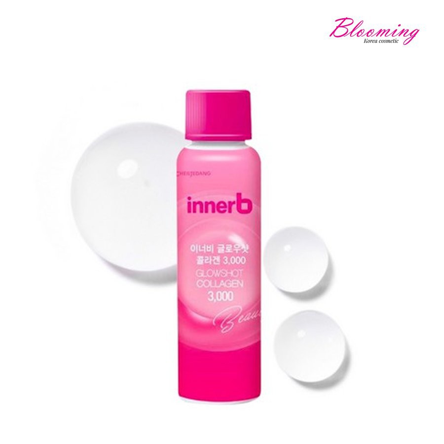 Combo 4 hộp nước uống Collagen Vitamin C sáng da InnerB Glowshot 50ml x 6chai/hộp | BigBuy360 - bigbuy360.vn
