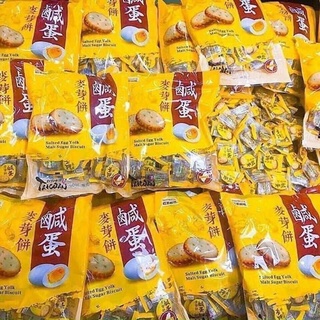 Bánh Quy Trứng Muối Dẻo Đài Loan 🍪 Free Ship🍪 Gói 500gram - SK House - Ăn Vặt Nội Địa
