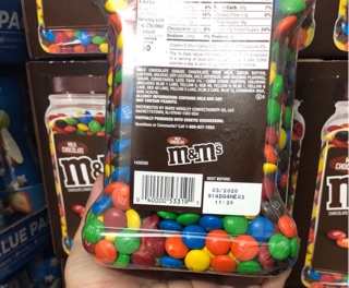 Kẹo M&M Milk chocolate 1757.7g
