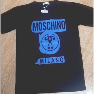 Áo phông Áo thun Moschino form rộng tay lỡ