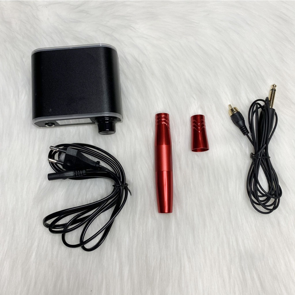 Máy Pen 5 0 plus phun xăm môi mini hai đầu xăm hình
