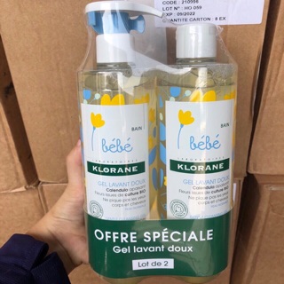 Sữa tắm cho bé Klorance Chính hãng Pháp