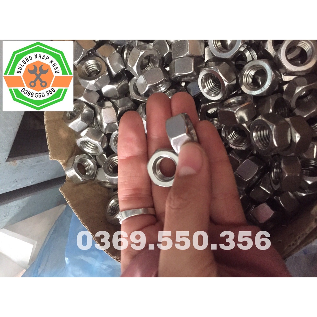 Đai ốc.ecu ,tán,ốc inox M3,M4,M5,M6,M8
