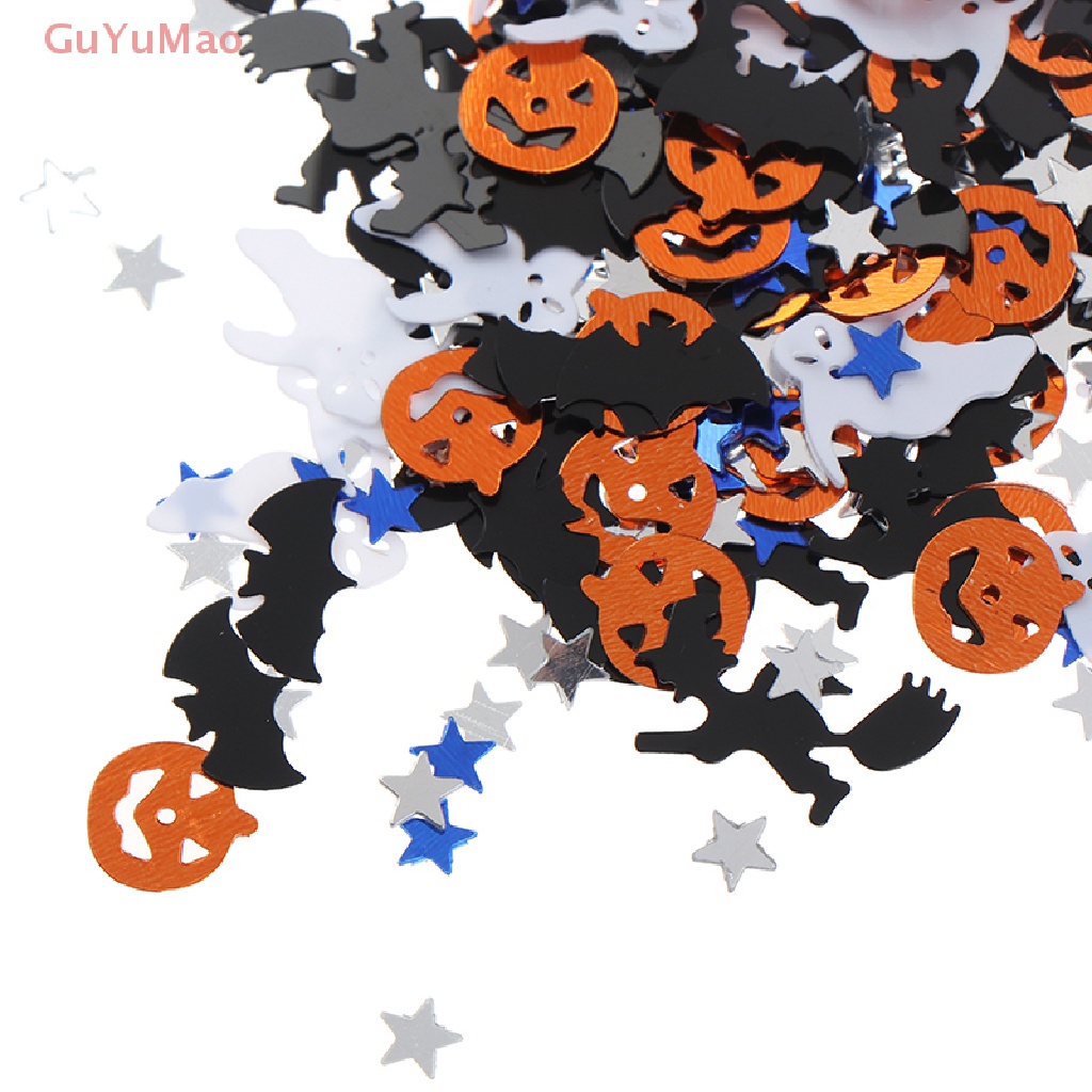 Túi 15g Hoa Giấy Hình Bí Ngô Dơi Trang Trí Halloween