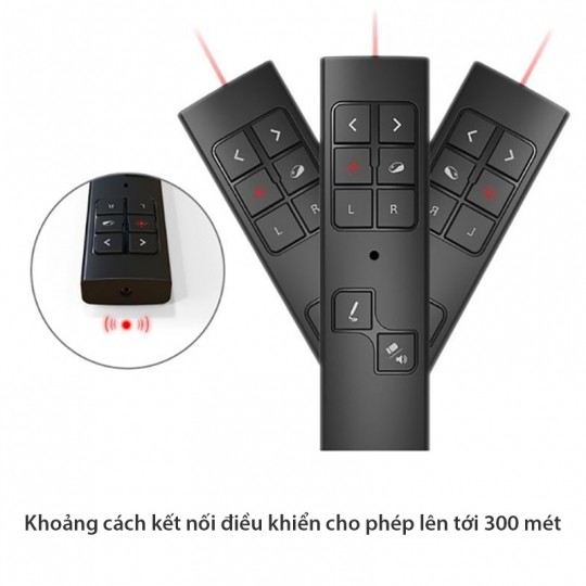 [FREESHIP] BÚT TRÌNH CHIẾU LASER LOGITECH R400, PP-930, A-101, 301, 4IN1