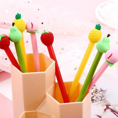 D31 bút dứa trái thơm hoạt hình dễ thương cute viết gel