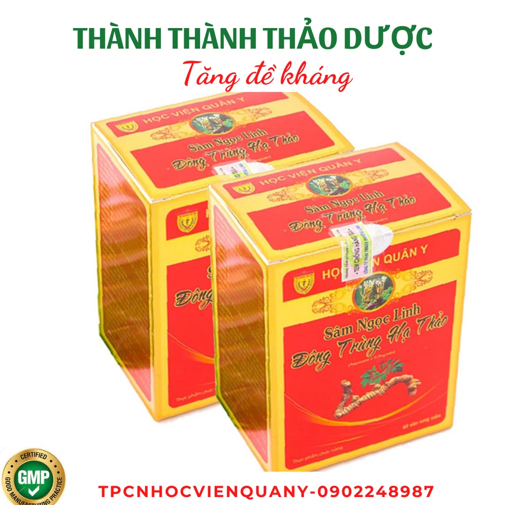 Sâm ngọc linh đông trùng hạ thảo Học viện quân y