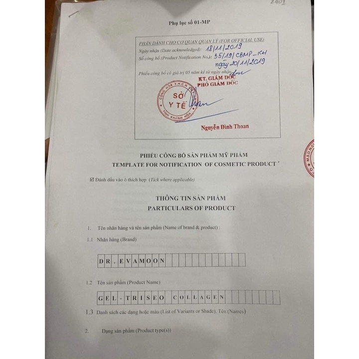 DR EVA cao sẹo collagen handmade