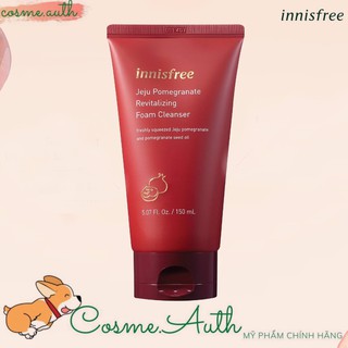 Sữa Rửa Mặt Ngăn Ngừa Lão Hóa Từ Lựu innisfree Jeju Pomegranate Revitalizing Foam Cleanser 150ml