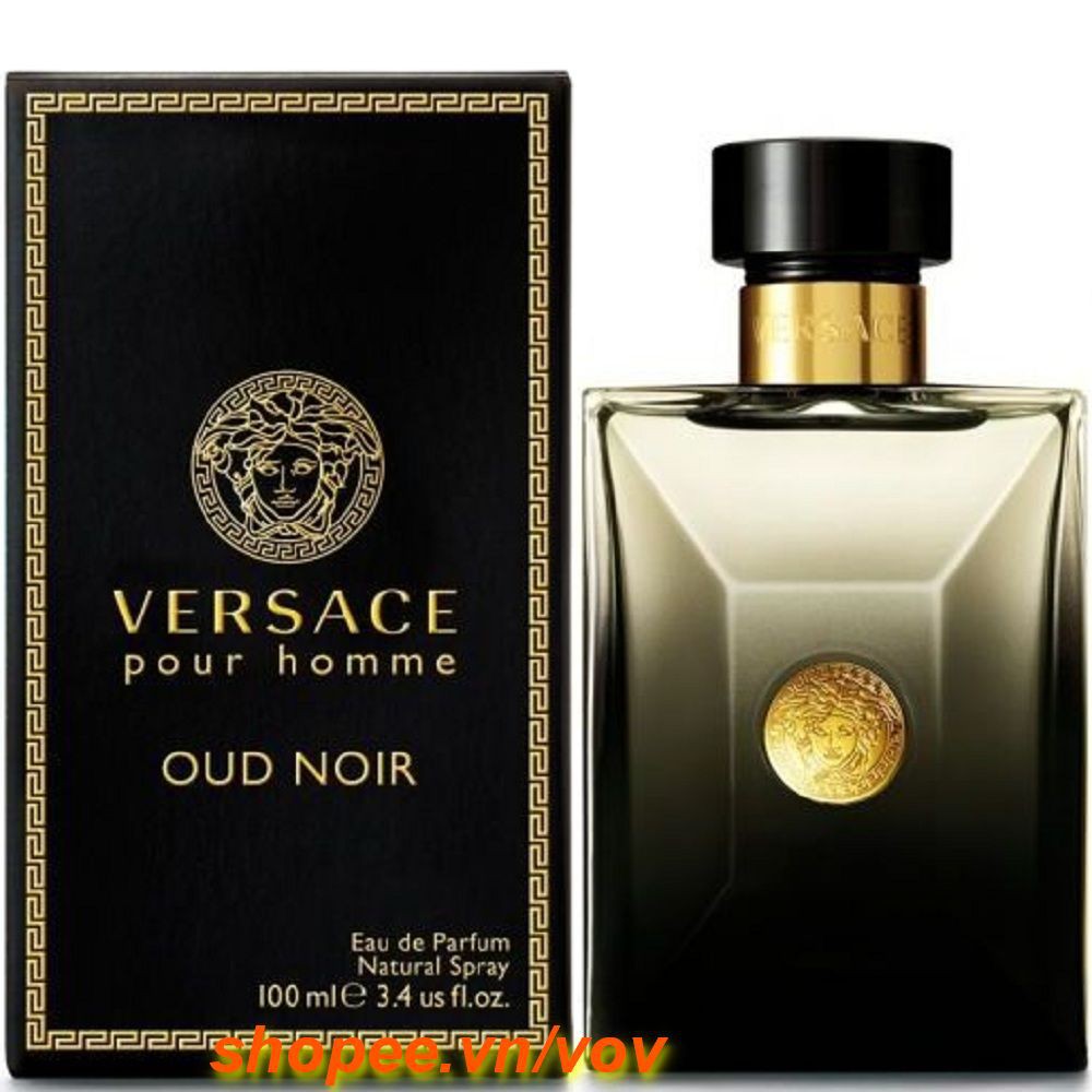 Nước Hoa Nam 100Ml Versace Pour Homme Oud Noir 100% Chính Hãng.