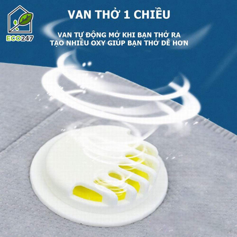 (Chính Hãng) Khẩu trang SHB Pro mask 3D N95 Lọc Bụi Siêu Mịn PM2.5 Có Van Thở, hàng Việt Nam xuất khẩu ( 1 cái )