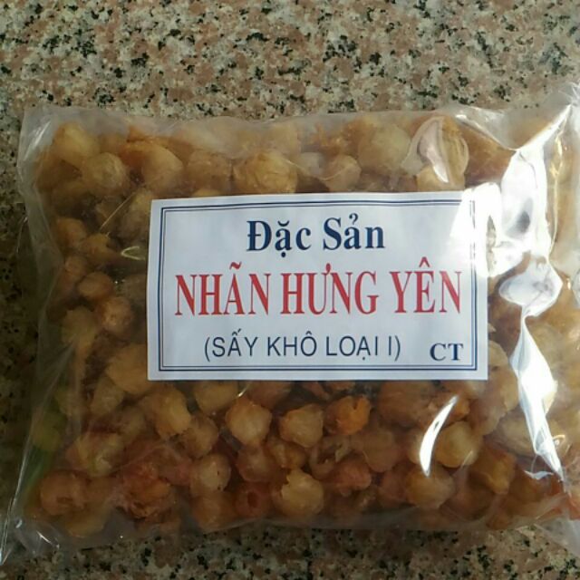 Nhãn sấy Hưng Yên - KHÔNG ƯỚP ĐƯỜNG